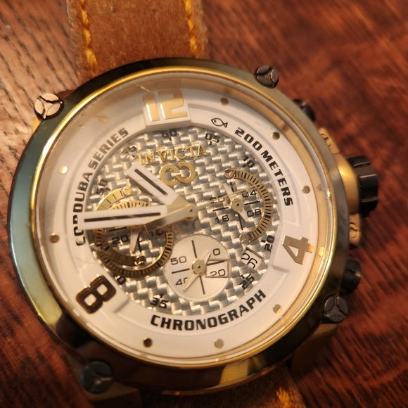 Corduba Invicta Leather Band Watch - Picture 1 of 7